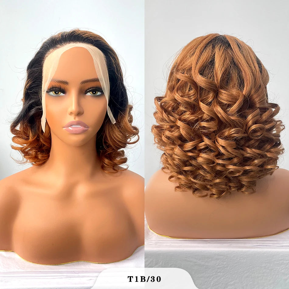 TEEK - Vietnamese Raw 200% Ombre Double Bouncy Glueless Wig HAIR theteekdotcom T1B/30 26 in 200%