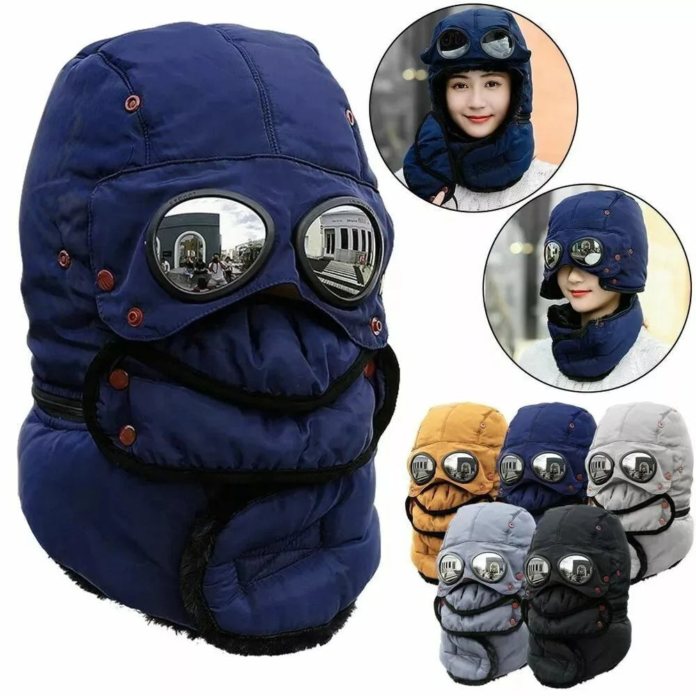 TEEK - Thermal Ski Windproof Combo Hat HAT theteekdotcom
