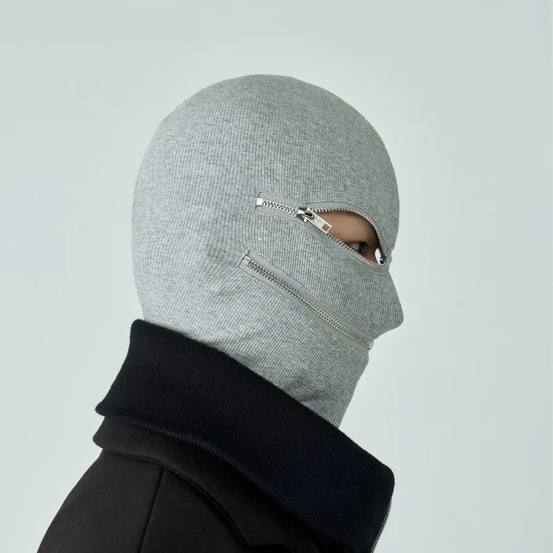 TEEK - Versatile Zip Mens Zippered Balaclava HAT theteekdotcom