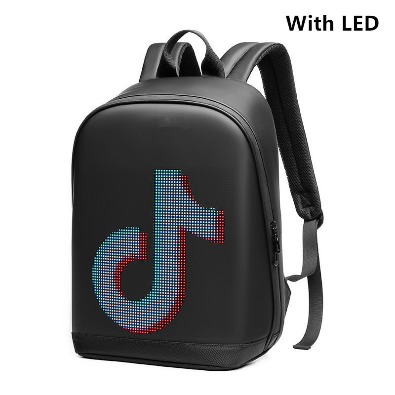 TEEK - Customizable Advertisement LED Backpack BAG theteekdotcom With LED  