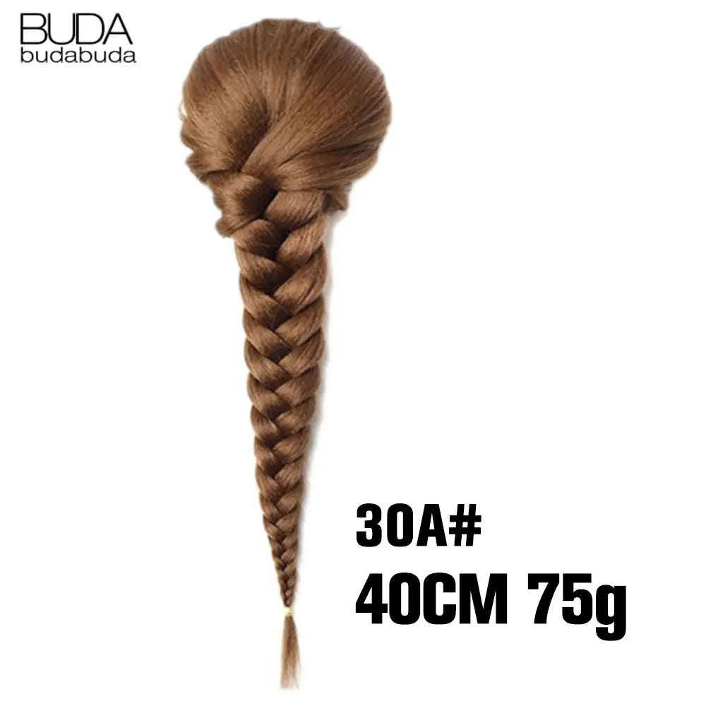 TEEK - 20 Inch Long Braided Synthetic PonytailHair Extension
