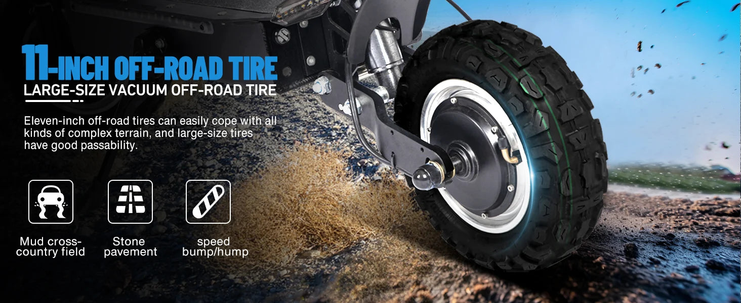 TEEK - Black 6000W High Power Adult Electric Scooter Foldable 60 Miles 50 Mph Fast Electric Scooter TRANSPORTATION theteekdotcom