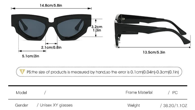 TEEK - Shady Cat Eye Sunglasses EYEGLASSES theteekdotcom