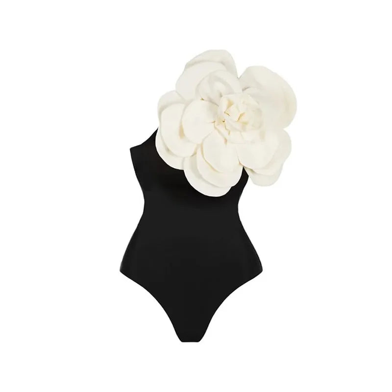 TEEK - 3D Flower Swimsuit Swimwear SWIMWEAR theteekdotcom swimwear 4 S 