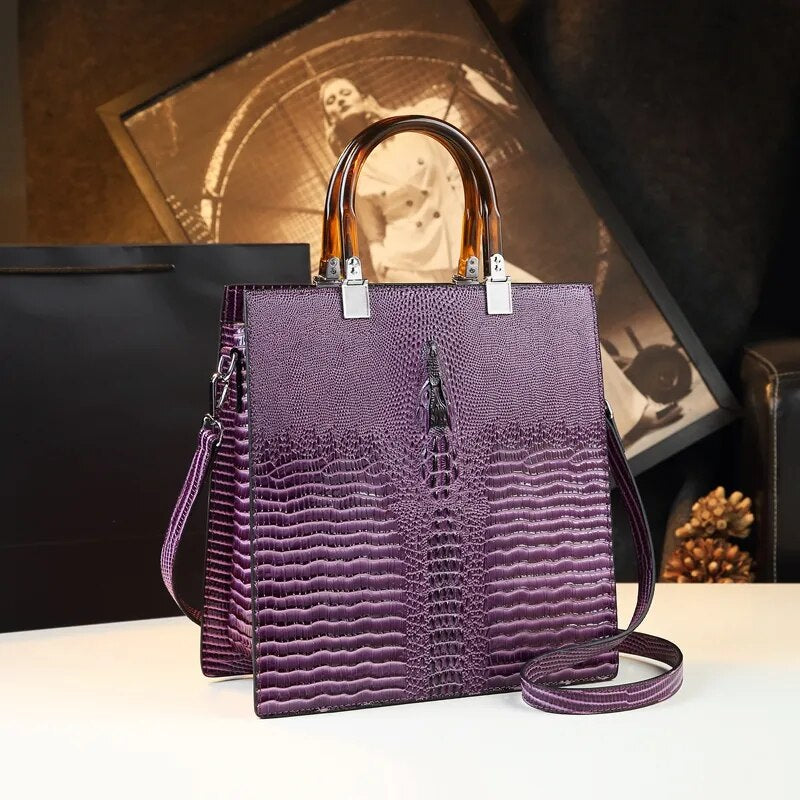 TEEK - Mother of Dile Handbag BAG theteekdotcom Purple  
