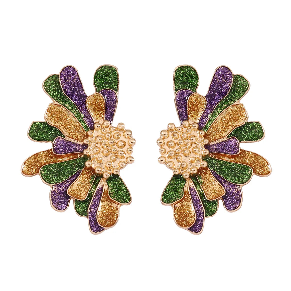 TEEK - Carnival Flower Earrings JEWELRY theteekdotcom Multicolor  