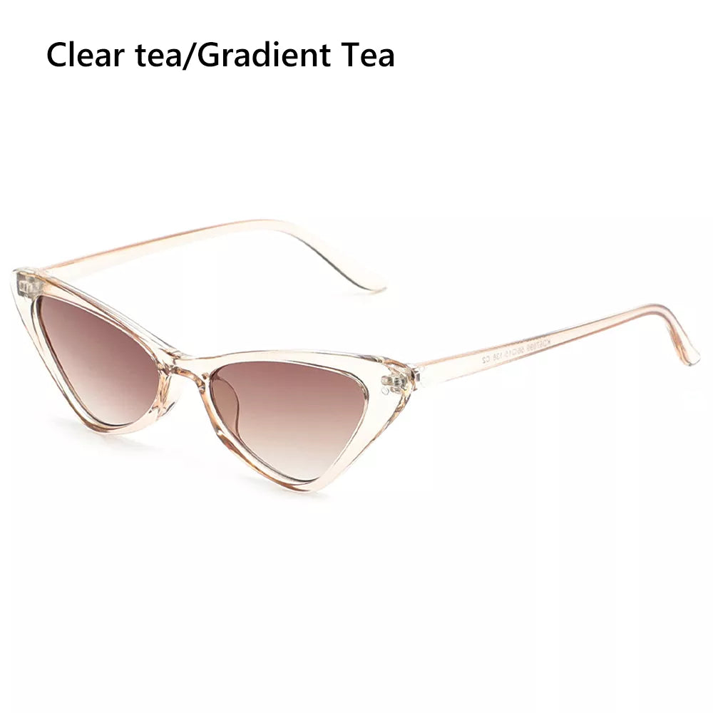 TEEK - Passenger Cat Eye Sunglasses EYEGLASSES theteekdotcom Clear Tea  