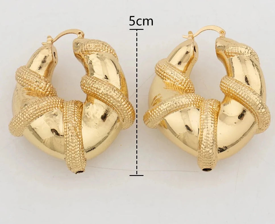 TEEK - 18K Gold Plated Hoop Earrings | Various JEWELRY theteekdotcom   