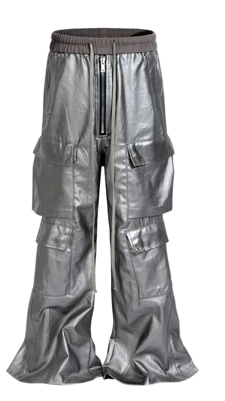 TEEK - Mens Coated Smooth Cargo Pants PANTS theteekdotcom