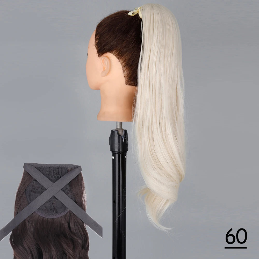 TEEK - Synthetic Long Tie Ponytail Extension