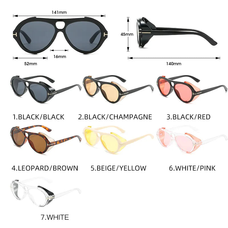 TEEK - Pilot Shield Sunglasses EYEGLASSES theteekdotcom   