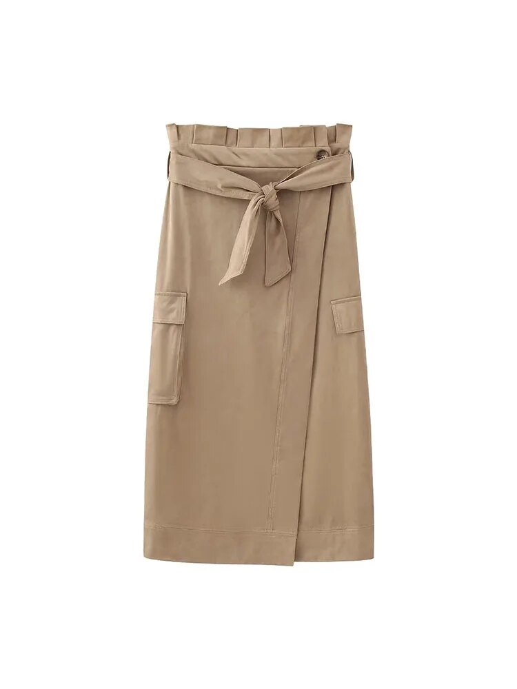 TEEK - A-Line Patch Pocket Skirt SKIRT theteekdotcom XS  