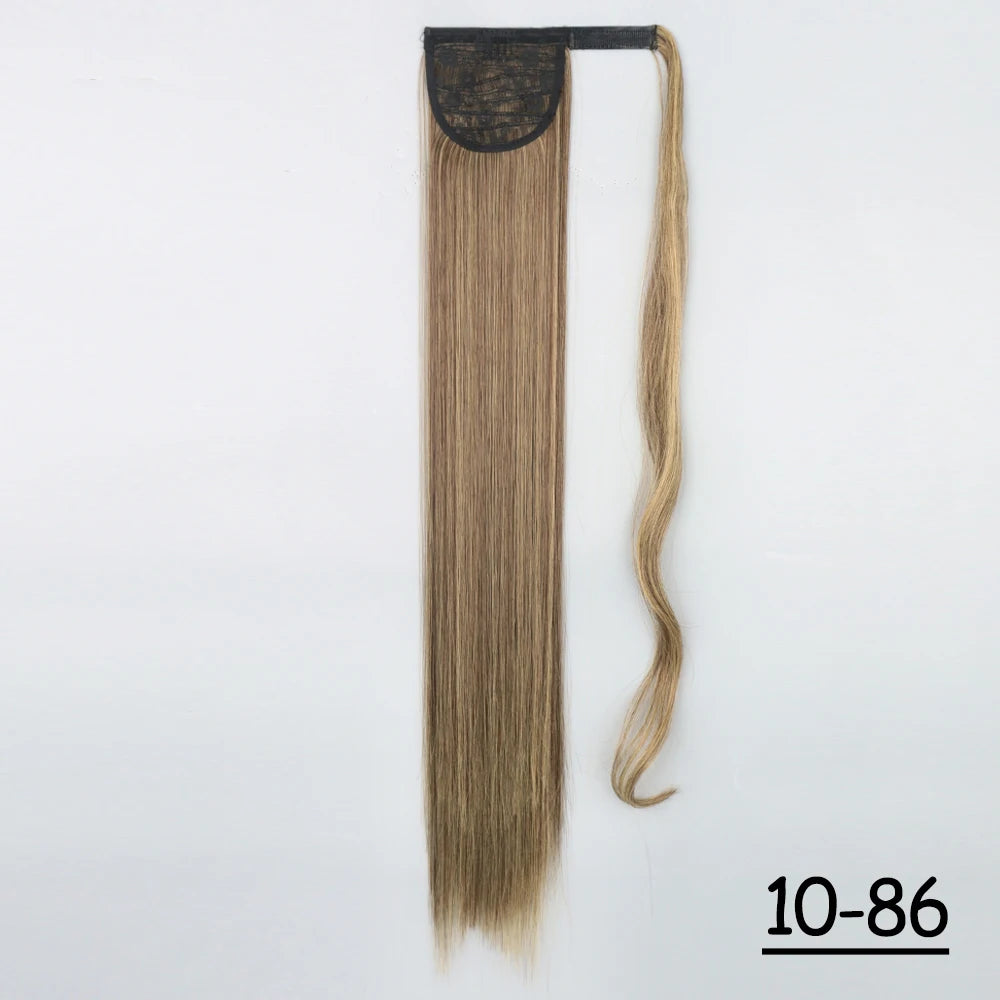 TEEK - Synthetic Long Tie Ponytail Extension