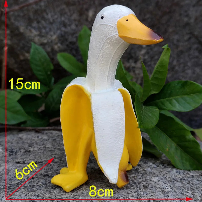 TEEK - Banana Duck Garden Yard Decor HOME DECOR theteekdotcom 1pc  