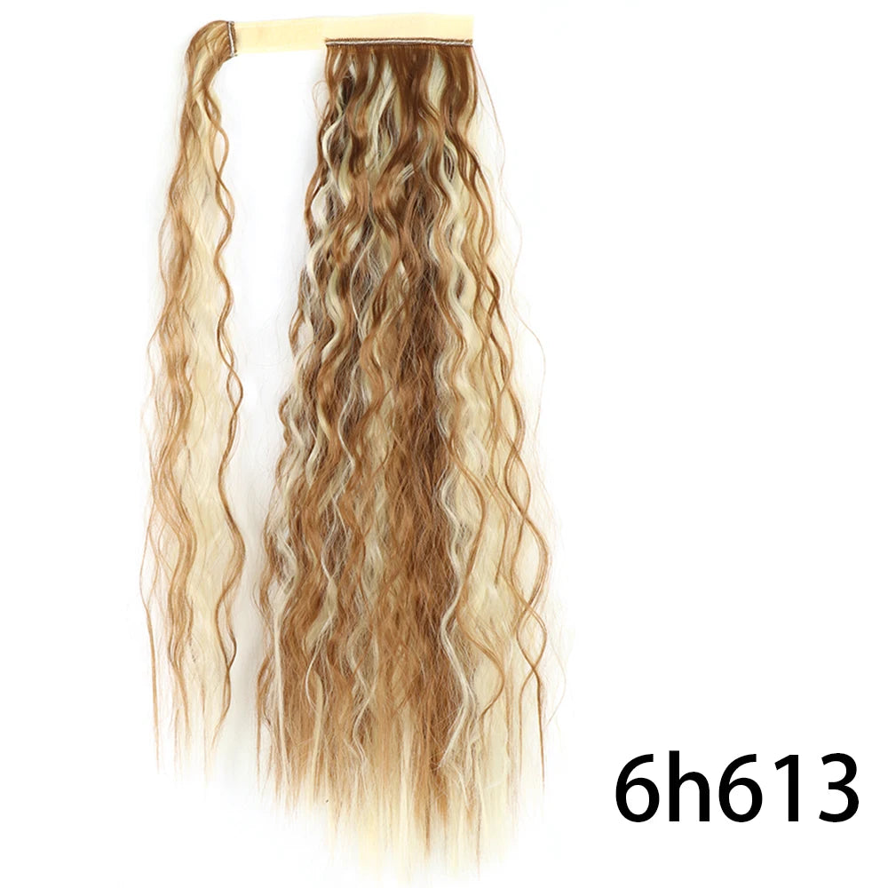 TEEK - Synthetic Long Tie Ponytail Extension