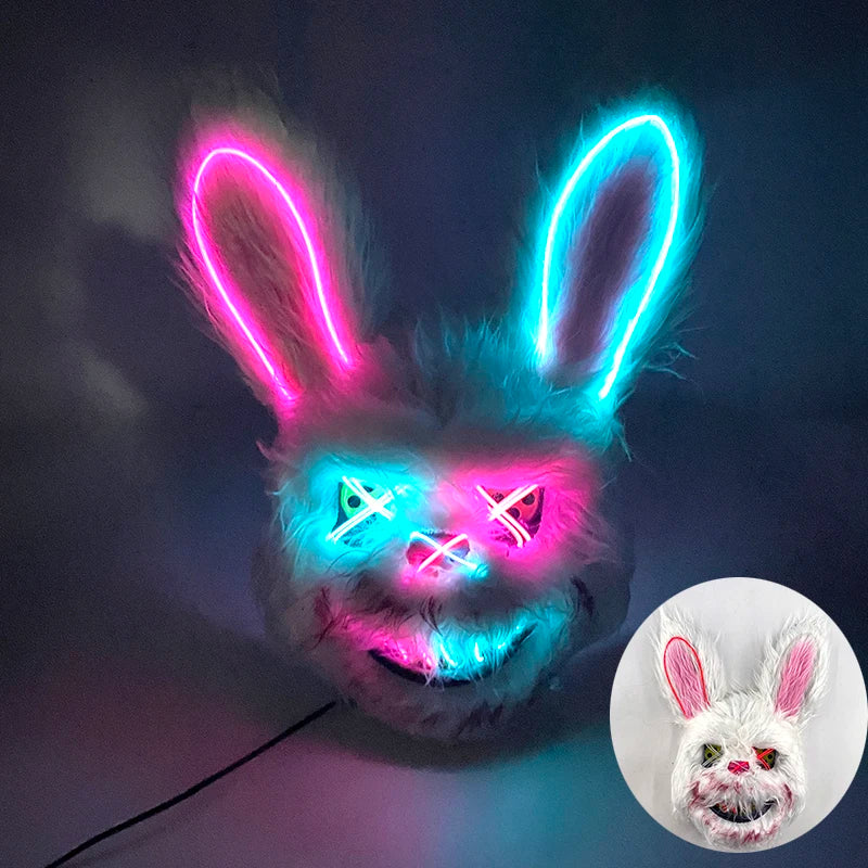 TEEK - Light Up Killer Bear | Bunny Mask COSTUME theteekdotcom 11