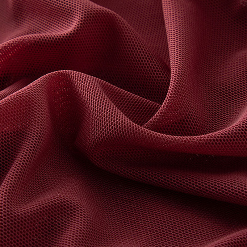 TEEK - Deep Red Cotton Dainty Panties UNDERWEAR theteekdotcom   