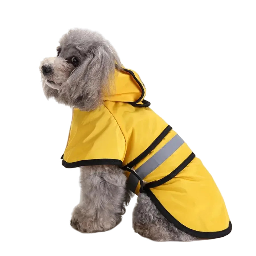 TEEK - Adjustable Waterproof Windproof Dog Raincoat PET SUPPLIES theteekdotcom Yellow XS