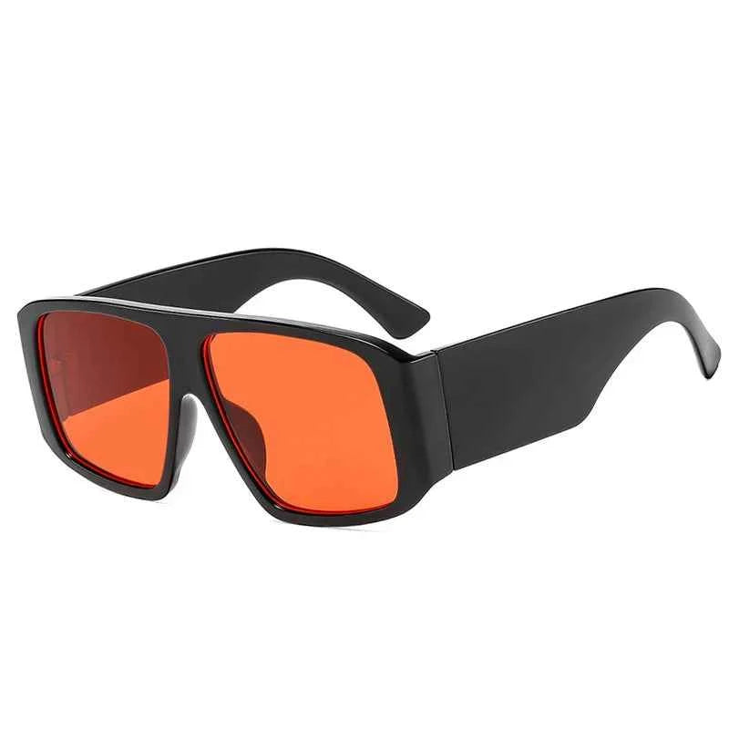 TEEK - Clear Gradient Shades UV400 Retro Men Wide Legs Trending Punk Sun Glasses