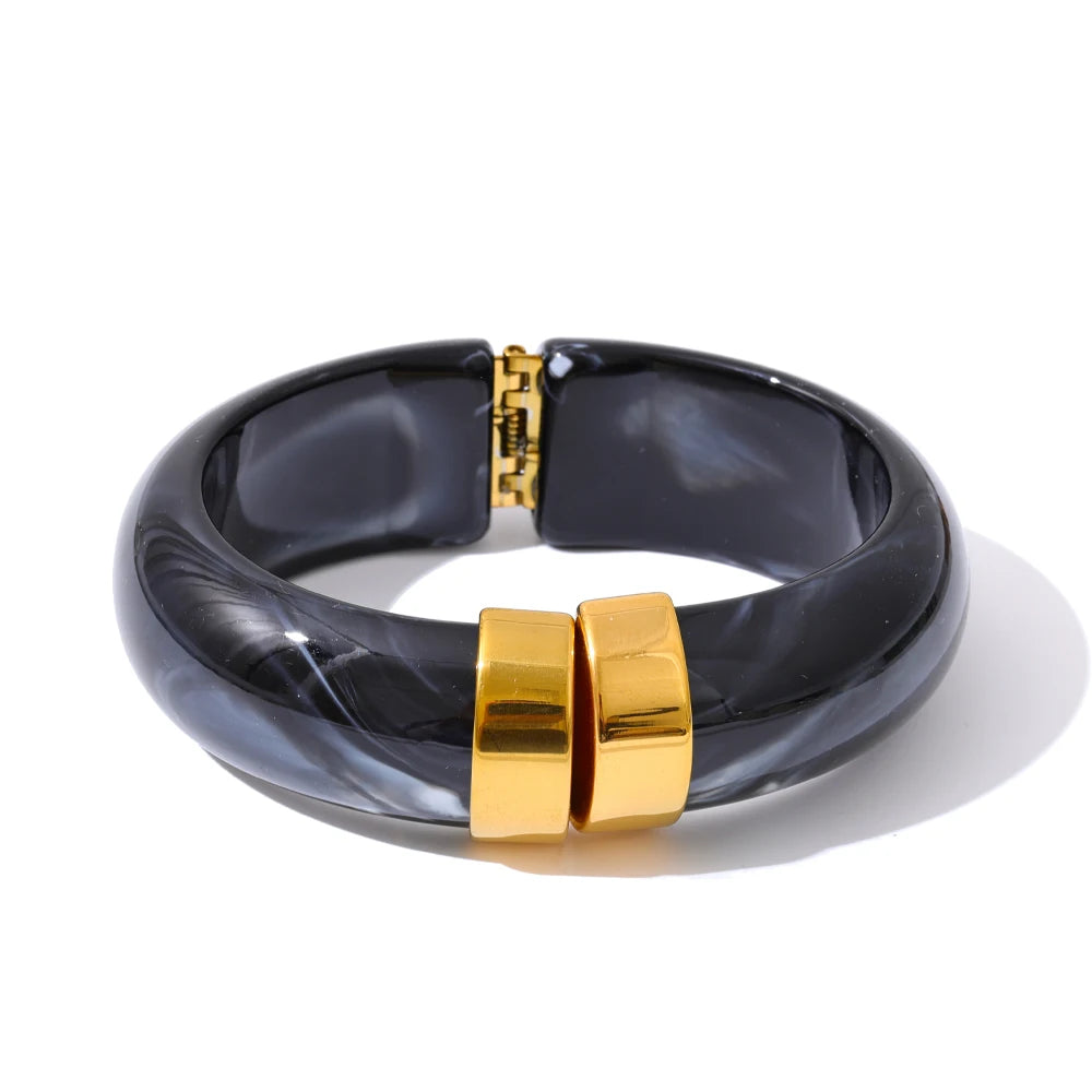 TEEK - Thick Bracelet Bangle JEWELRY theteekdotcom