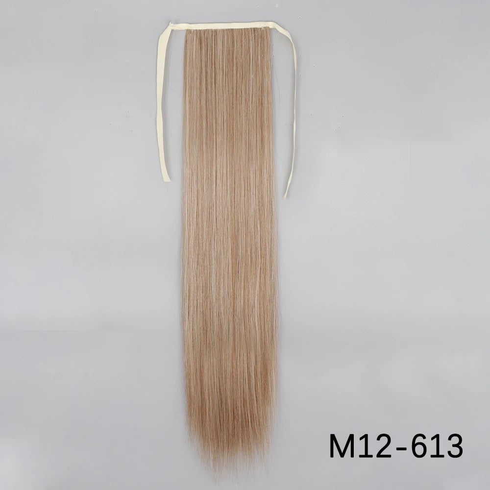 TEEK - Synthetic Long Tie Ponytail Extension HAIR theteekdotcom 12-613 22INCHES