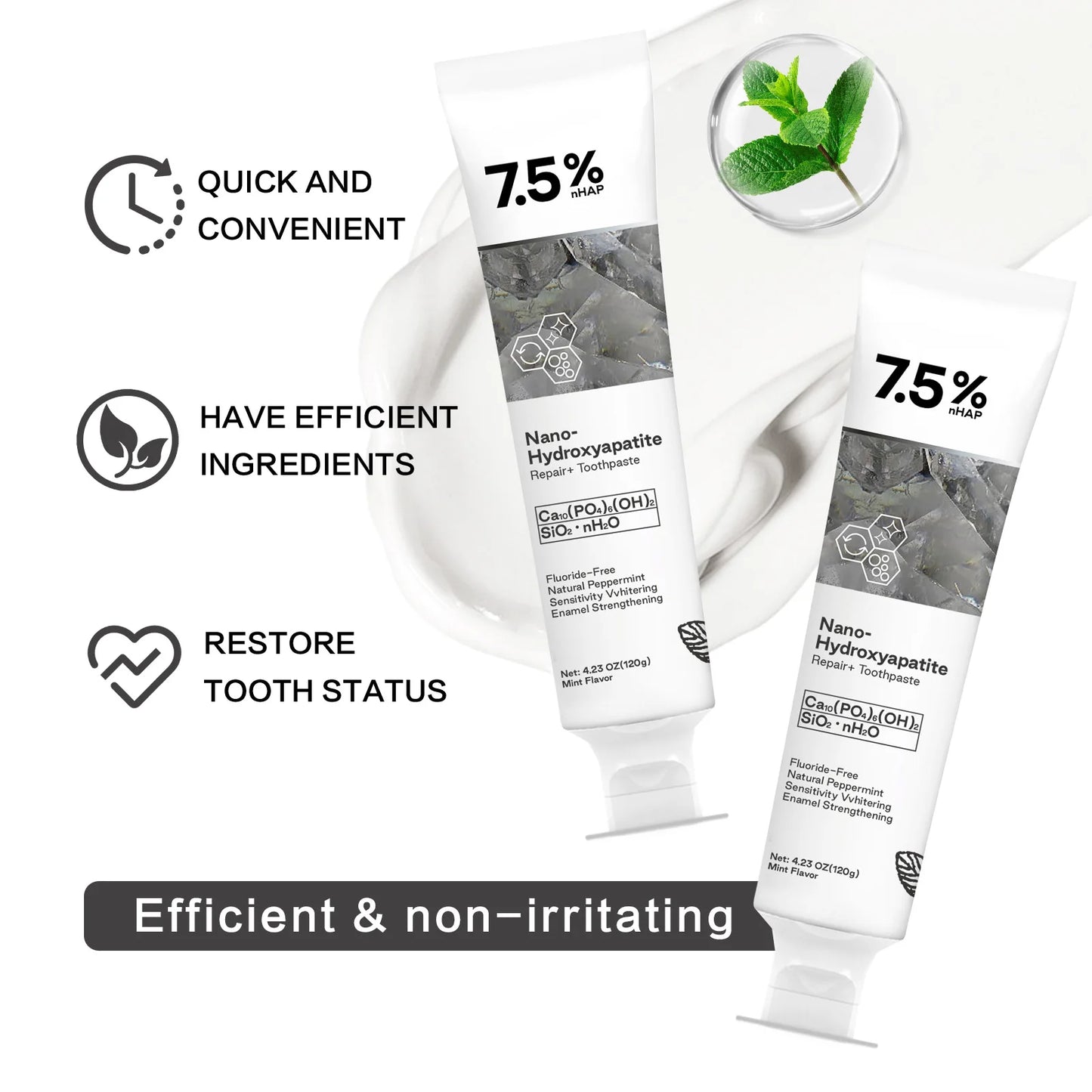 TEEK - 120g Nano Hydroxyapatite Toothpaste SKINCARE theteekdotcom