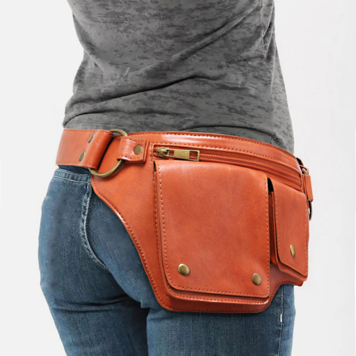 TEEK - Time Management Waist Bag BAG theteekdotcom Brown  