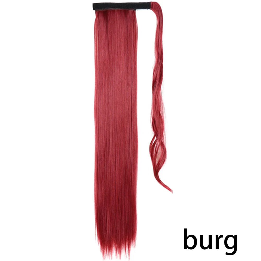 TEEK - Synthetic Long Tie Ponytail Extension