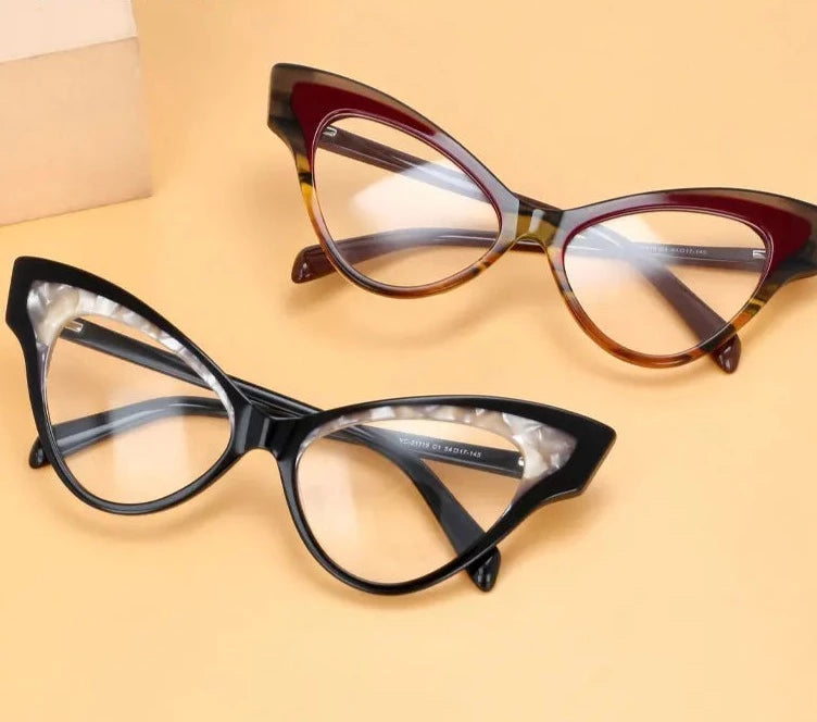 TEEK - Cat Eye Unique Edge Eyeglasses EYEGLASSES theteekdotcom   