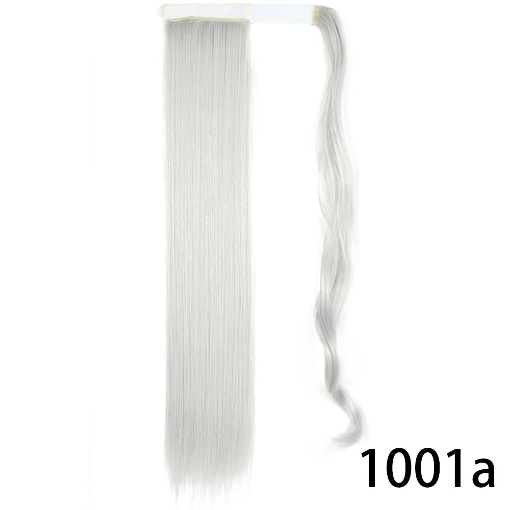 TEEK - Synthetic Long Tie Ponytail Extension