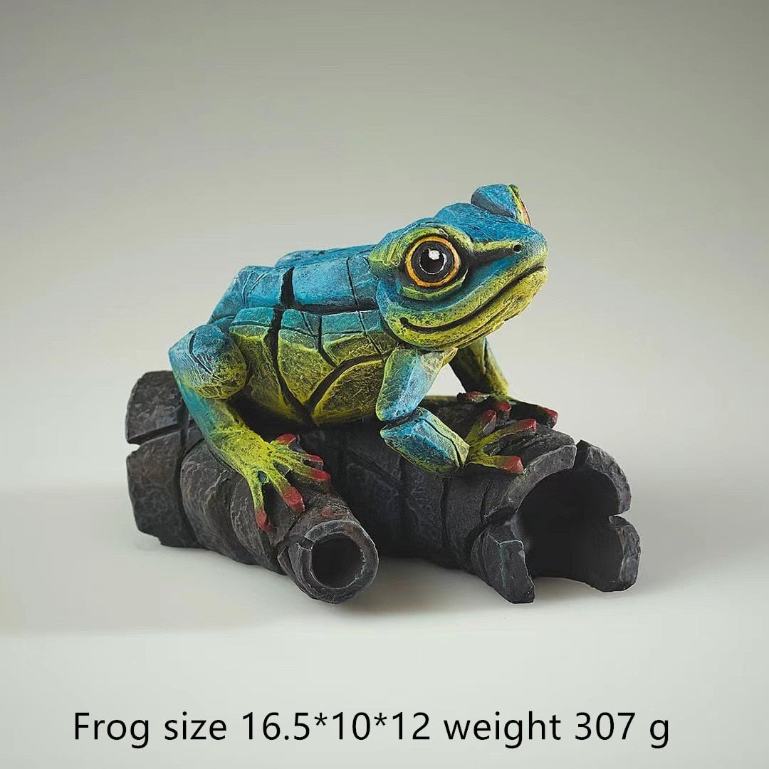 TEEK - Animal Sculpture Bust HOME DECOR theteekdotcom Frog  