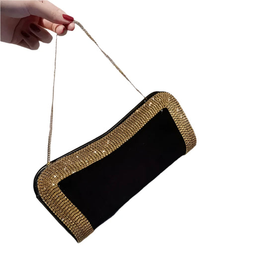 TEEK - Beading Border Clutch BAG theteekdotcom   