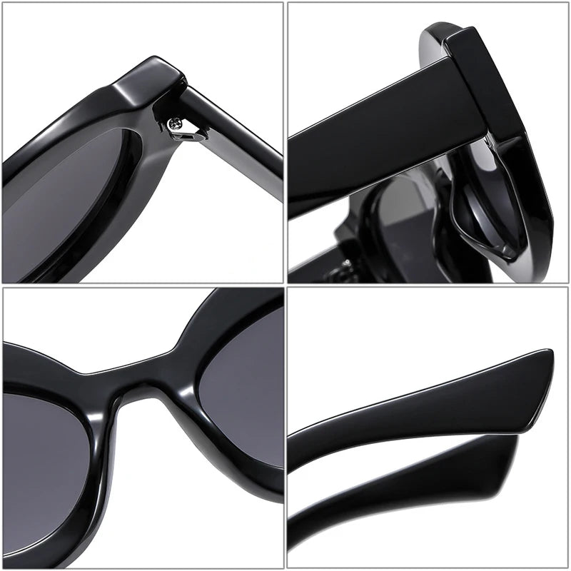 TEEK - Double Color Oval Sunglasses EYEGLASSES theteekdotcom