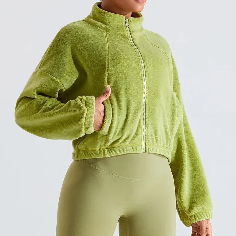 TEEK - Yoga Fitness Utility Jacket JACKET theteekdotcom Grass Green S