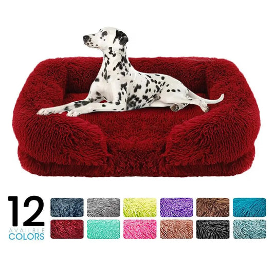 TEEK - Cozy Plush Dog Sofa Bed With Removable Cover PET SUPPLIES theteekdotcom   