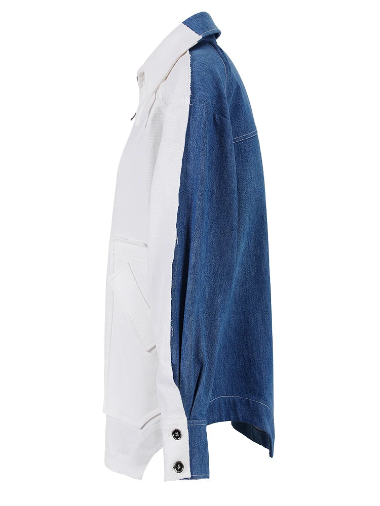 TEEK - White Denim Blix Big Womens Jacket JACKET theteekdotcom   