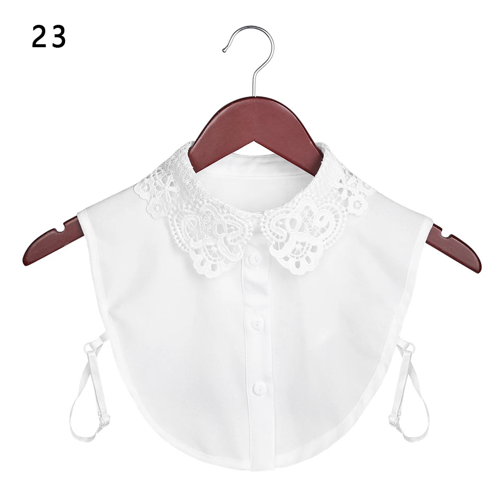TEEK - Lapel Detachable Shirt Collars TOPS theteekdotcom C23  