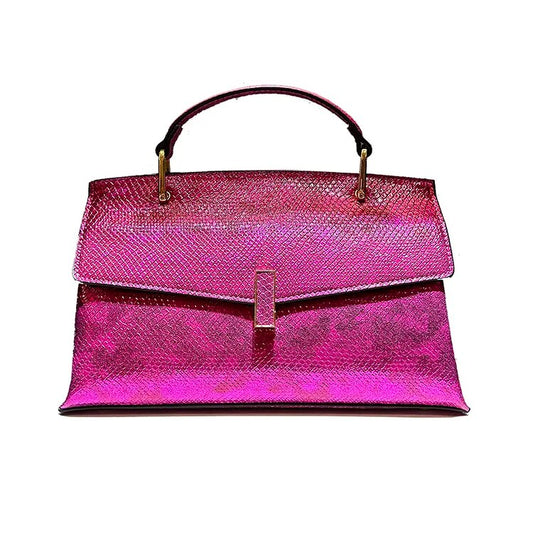 TEEK - Snake Print Shoulder Bag BAG theteekdotcom   