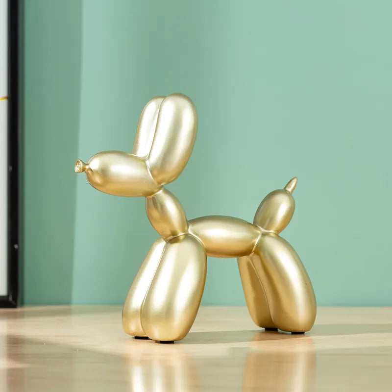 TEEK - Resin Graffiti Balloon Dog Statues HOME DECOR theteekdotcom Gold  