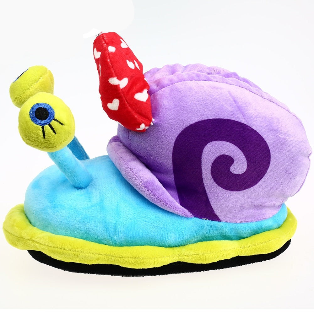 TEEK - Snail Plush Houseshoes SHOES theteekdotcom   