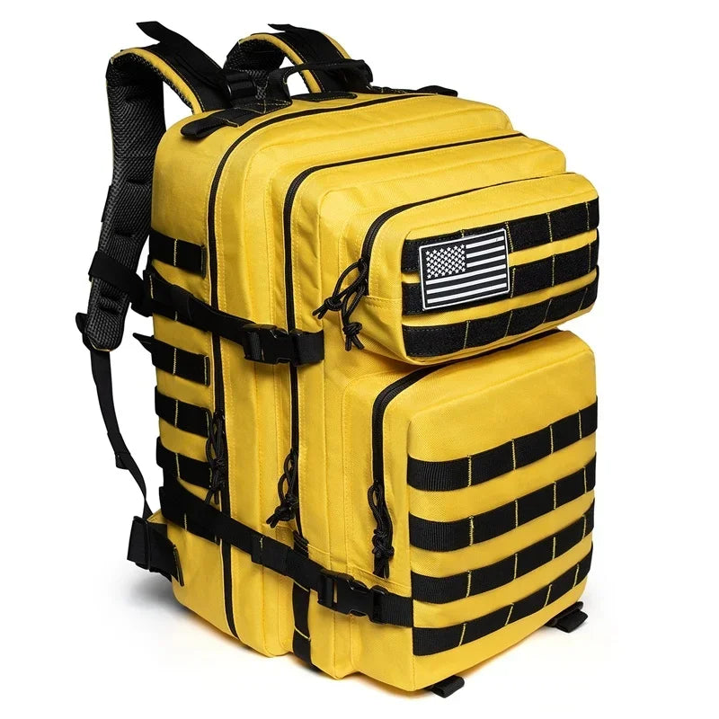 TEEK - 45L Barred Backpack BAG theteekdotcom Yellow