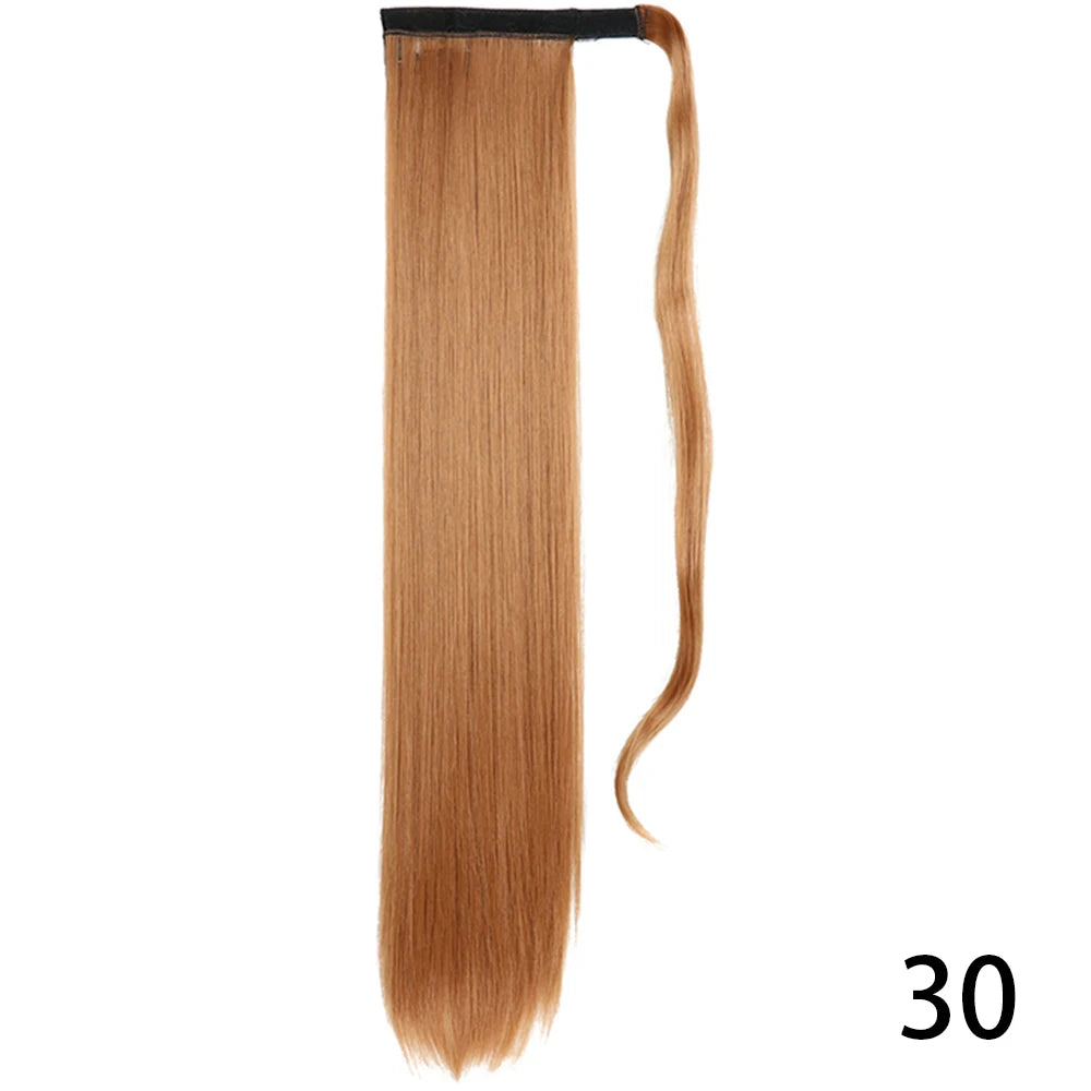 TEEK - Synthetic Long Tie Ponytail Extension HAIR theteekdotcom