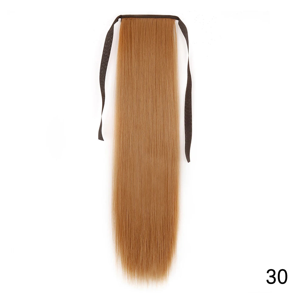 TEEK - Synthetic Long Tie Ponytail Extension HAIR theteekdotcom