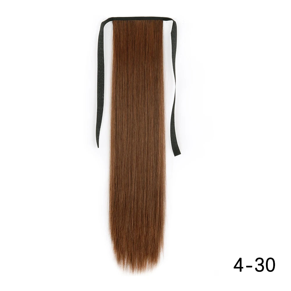 TEEK - Synthetic Long Tie Ponytail Extension