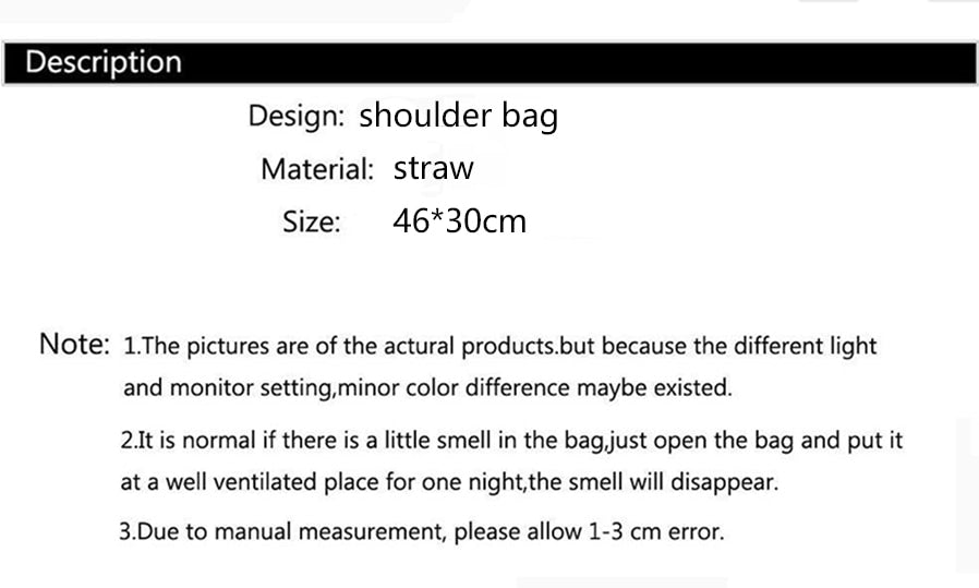TEEK - Woven Straw Moon Handbag BAG theteekdotcom   