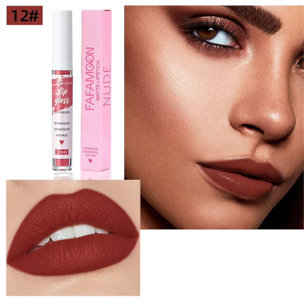 TEEK - Waterproof Velvet Matte Lipstick MAKEUP theteekdotcom 12  