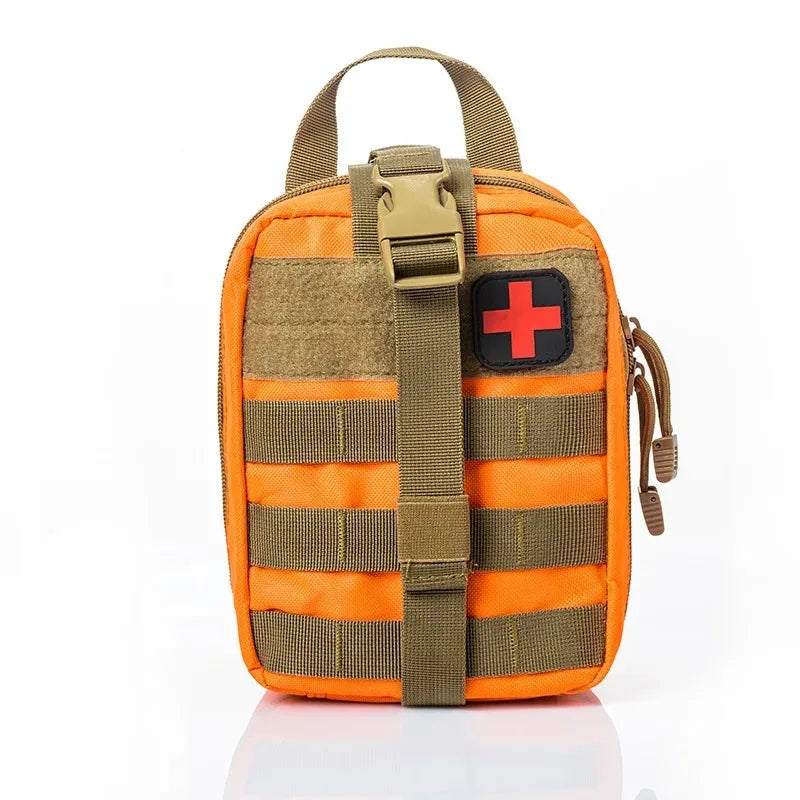 TEEK - Portable Tactical First Aid Kits Medical Bag BAG theteekdotcom Orange-bag