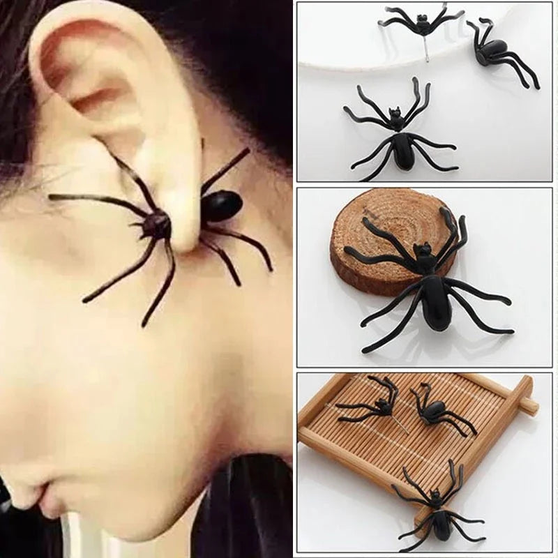 TEEK - Spider 3D  Earrings JEWELRY theteekdotcom   