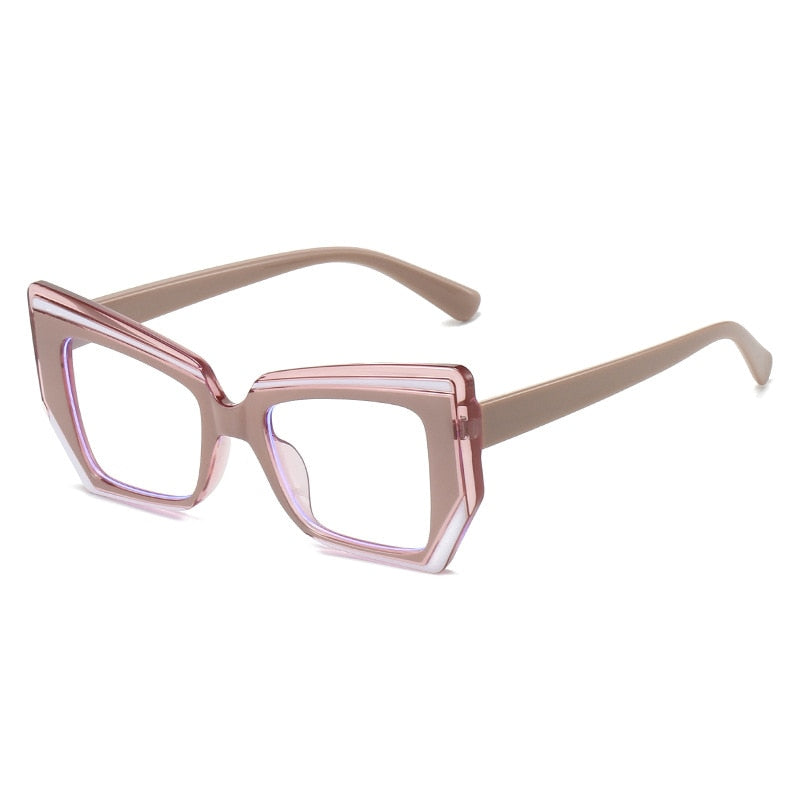 TEEK - Stern Color Shift Eyewear EYEGLASSES theteekdotcom Pink khaki  