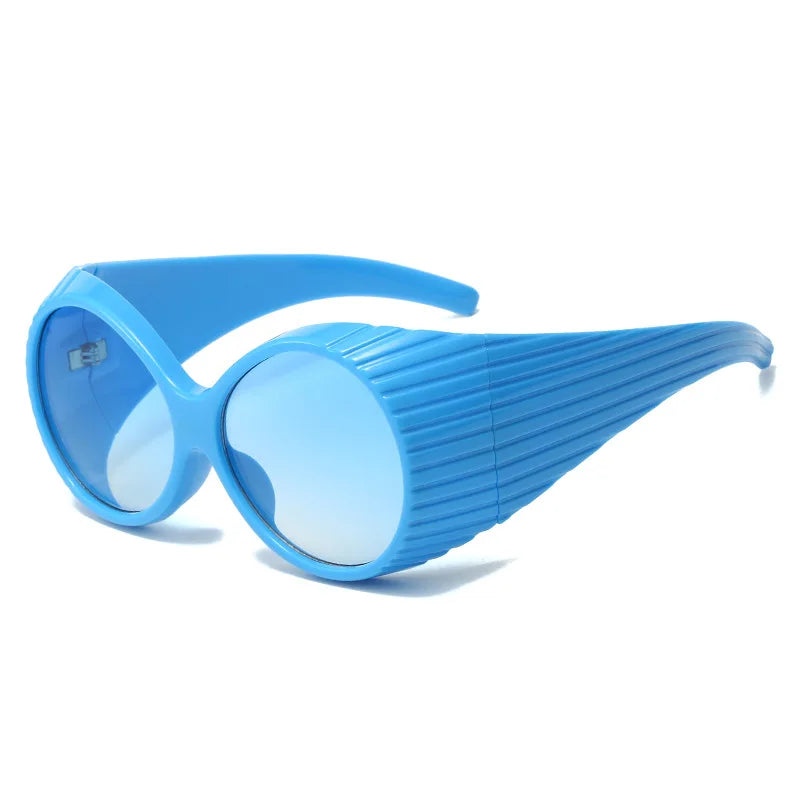 TEEK - Oversized Gradient GalaxSee Sunglasses EYEGLASSES theteekdotcom Blue  